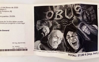 Crònica: Obús. 06/03/2020 Razzmatazz 2 (Barcelona)