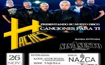 Haches + Sinasunto | Divendres 26 Novembre | Sala Nazca (Madrid)