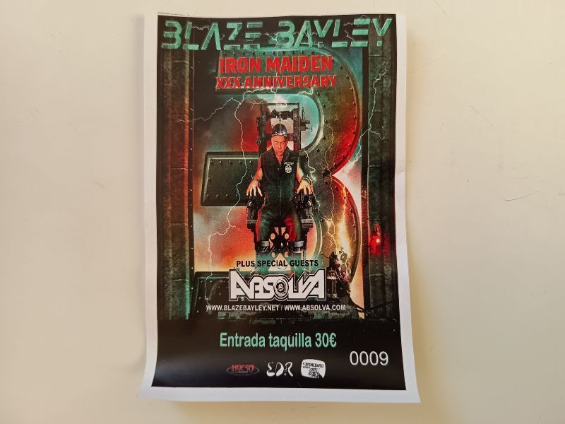 blaze bayley + absolva sala wolf