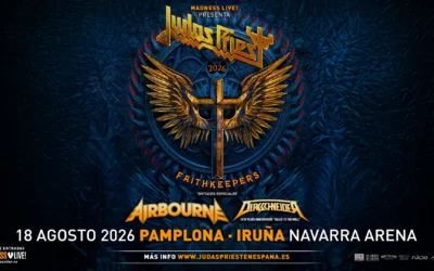 FAITHKEEPERS TOUR: JUDAS PRIEST + AIRBOURNE + DIRKSCHNEIDER | Navarra Arena, Pamplona | 18 d’agost de 2026